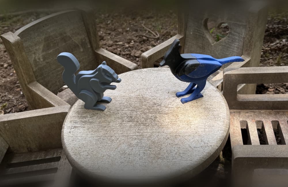 Decoy Squirrel 3d model
