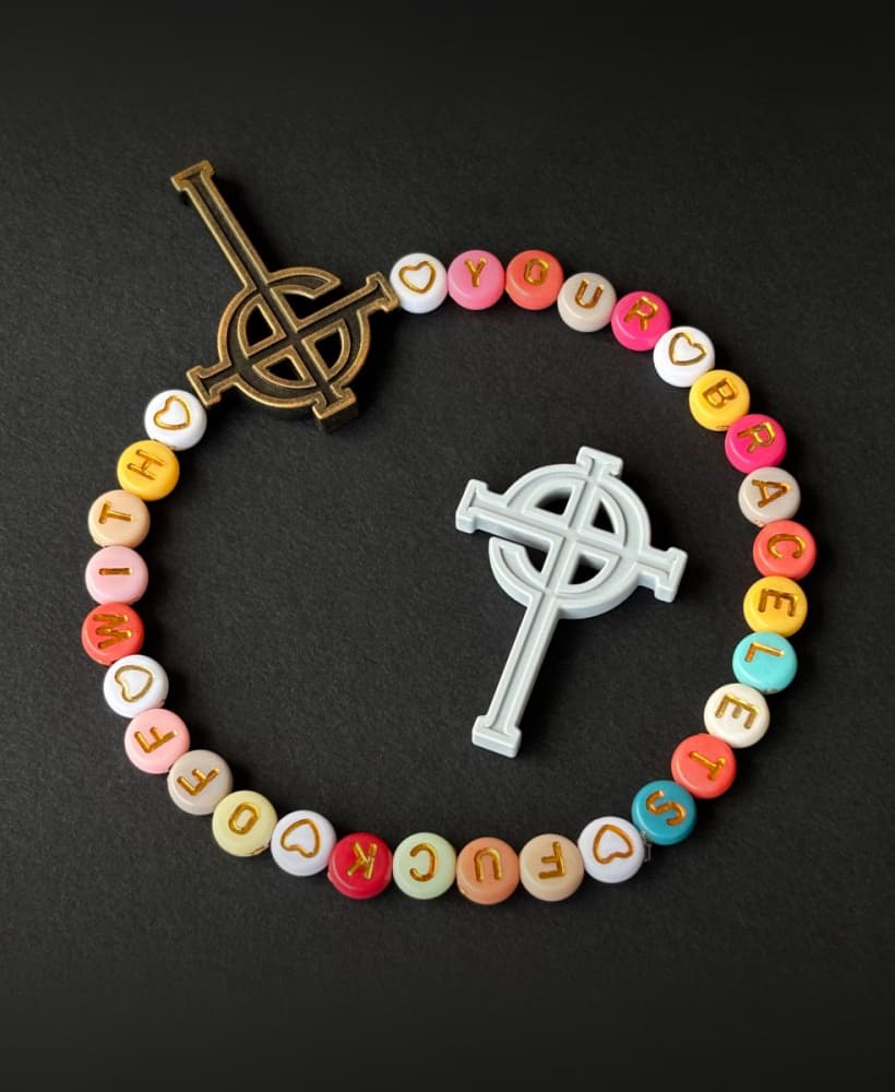 Grucifix bead (37 mm) 3d model