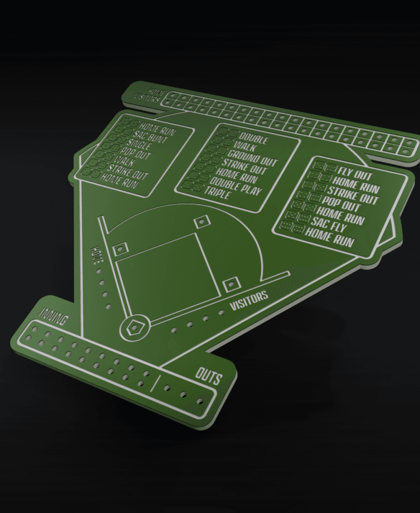 Dice Baseball 3d model