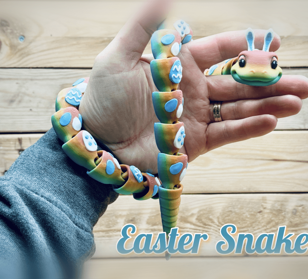 Easter Snake 3d model