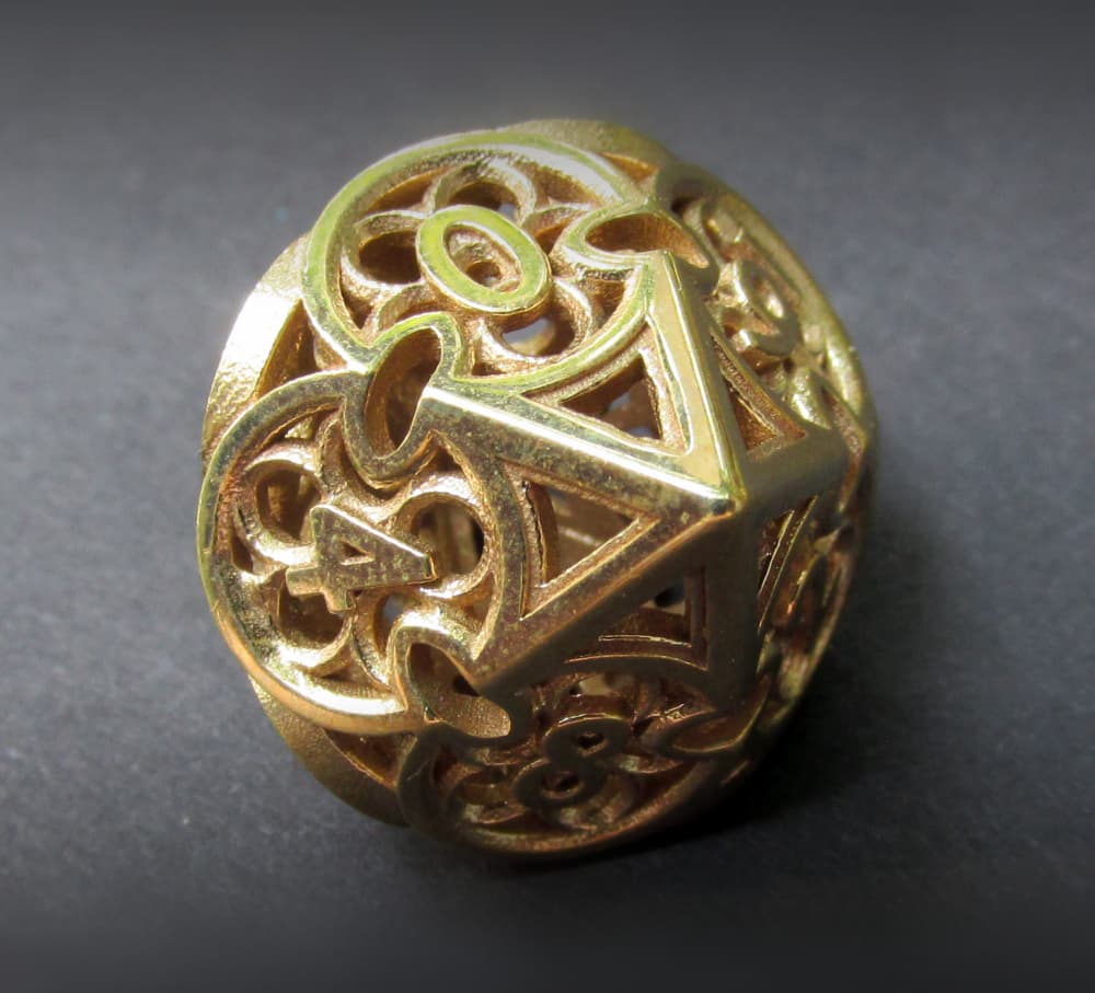 Gothic Rosette d10 3d model