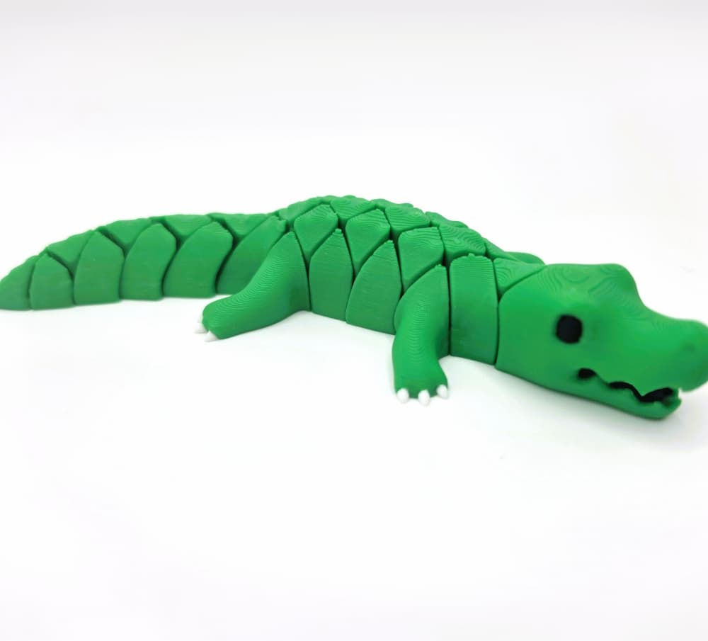 Cute Lil Flexi Croc 3d model