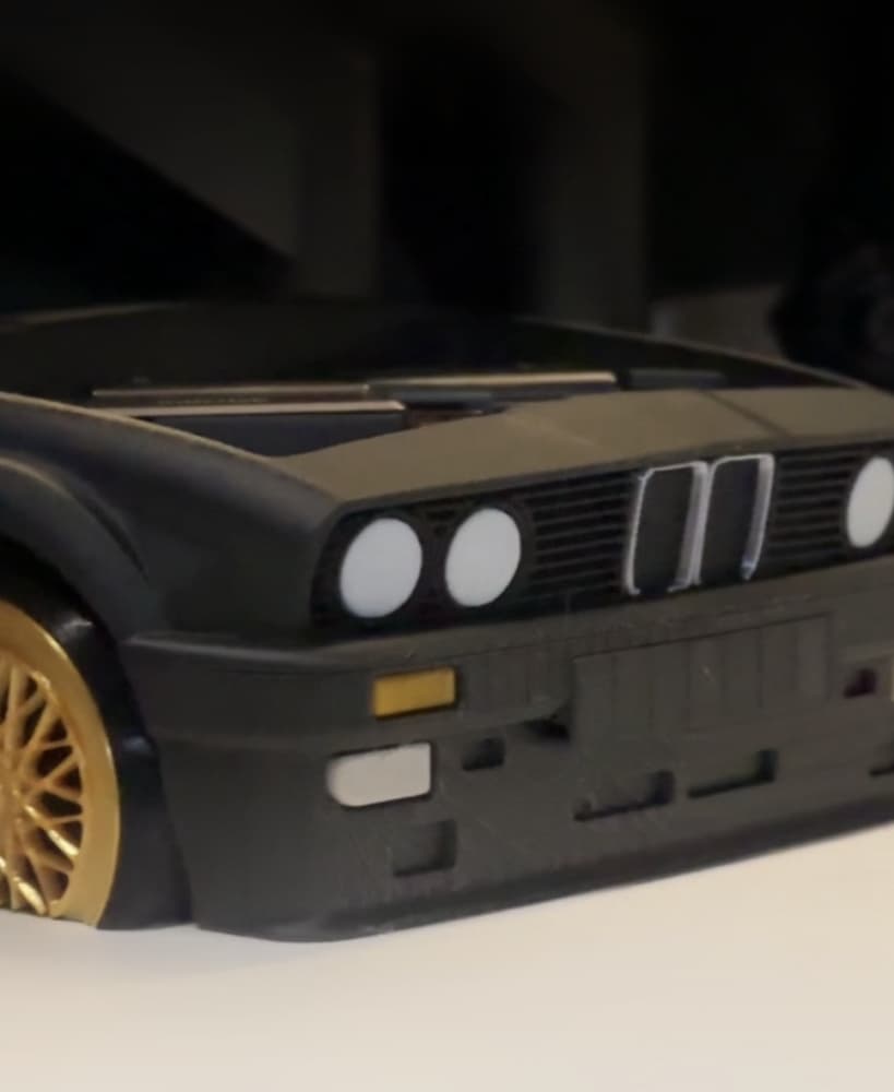 BMW E30 Inspired Desk Organizer.stl 3d model