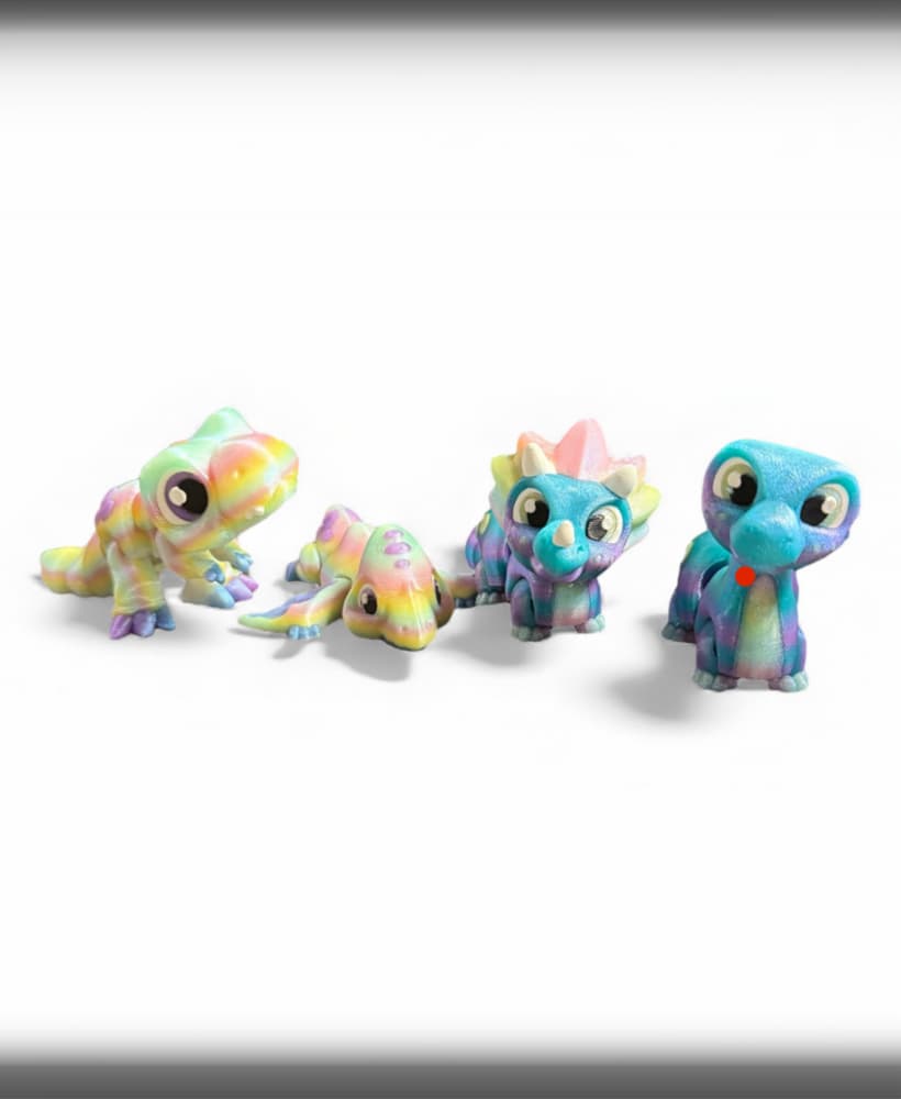 Cutie Dino Collection 3d model