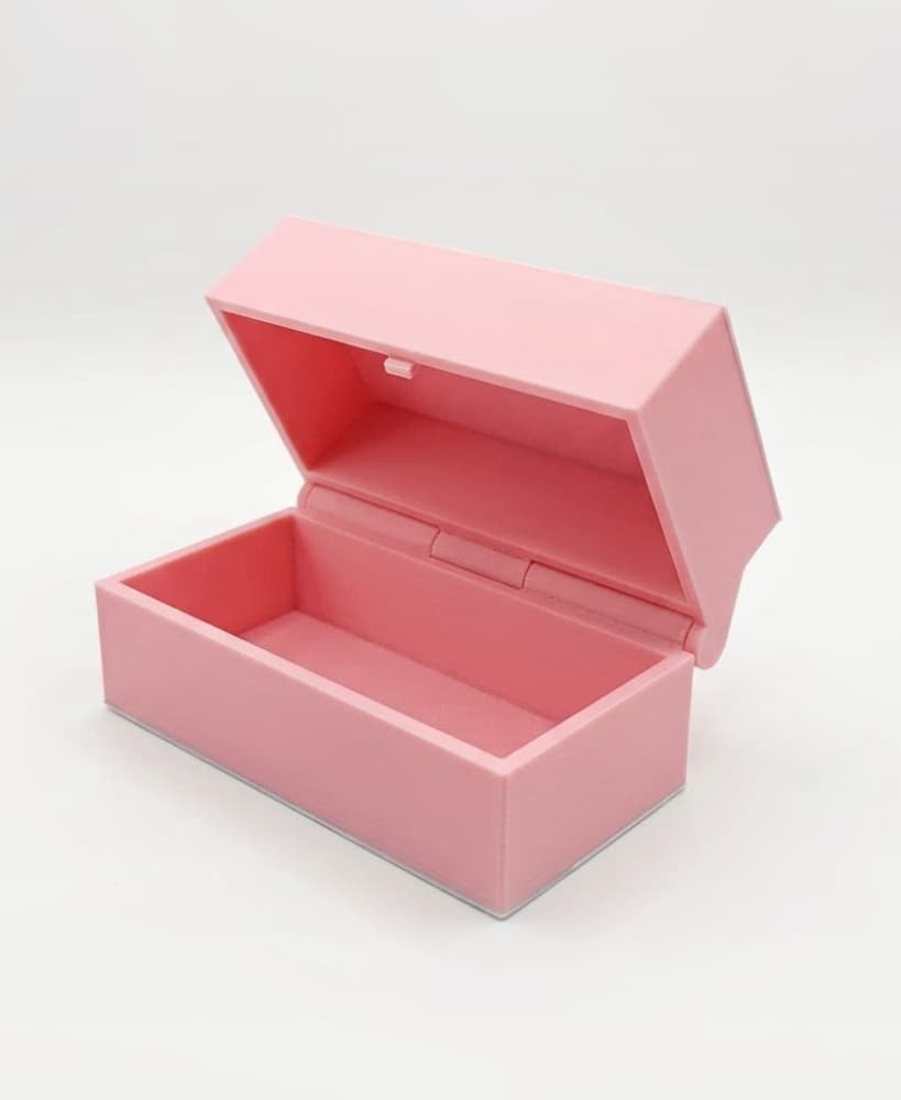 Snap Fit Box Blank 50x100x50mm 3d model