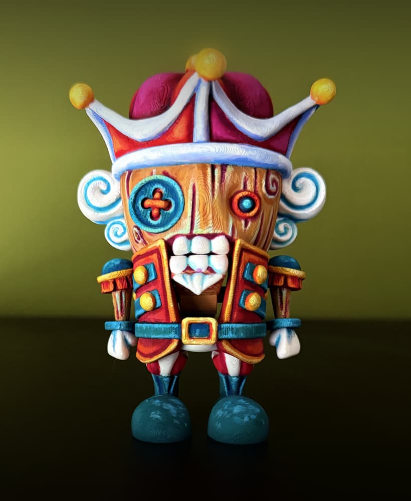 Twisty Nutcracker 3d model