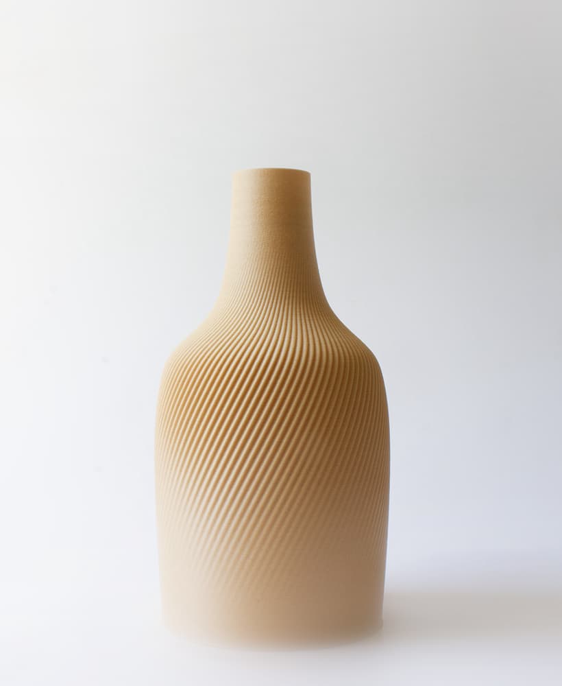 Diagonal textured vase 1 3d model