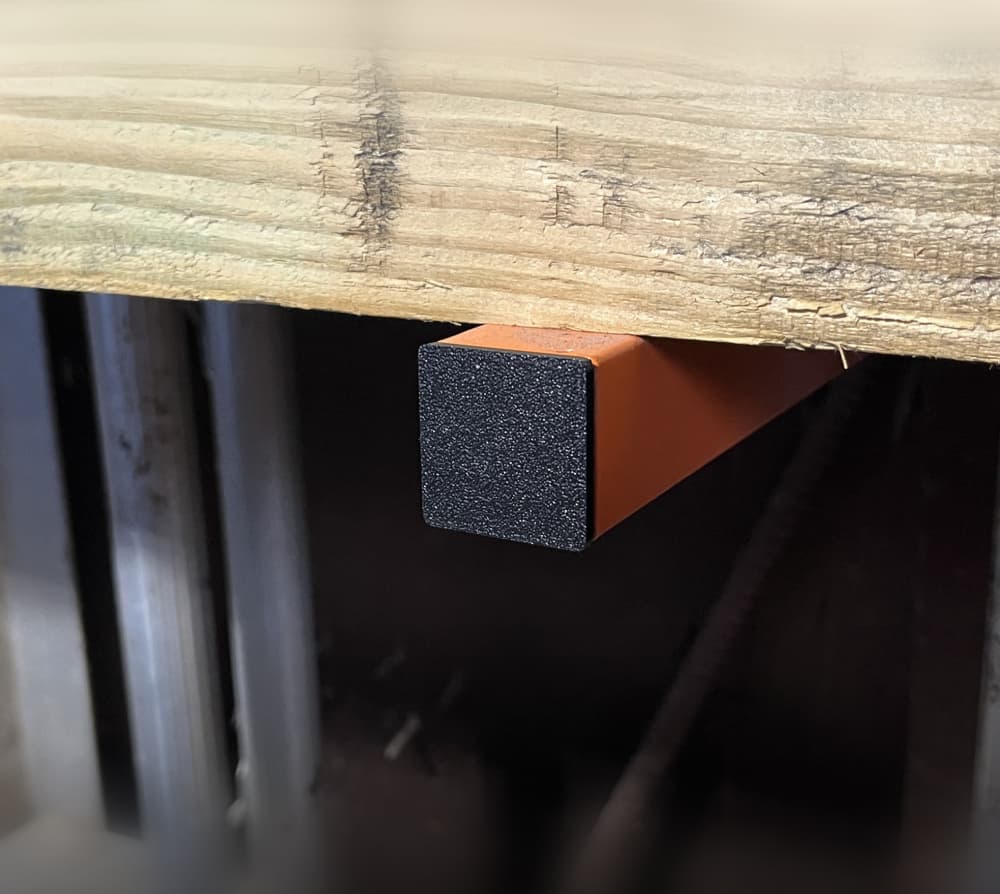 Square pipe cap 3d model