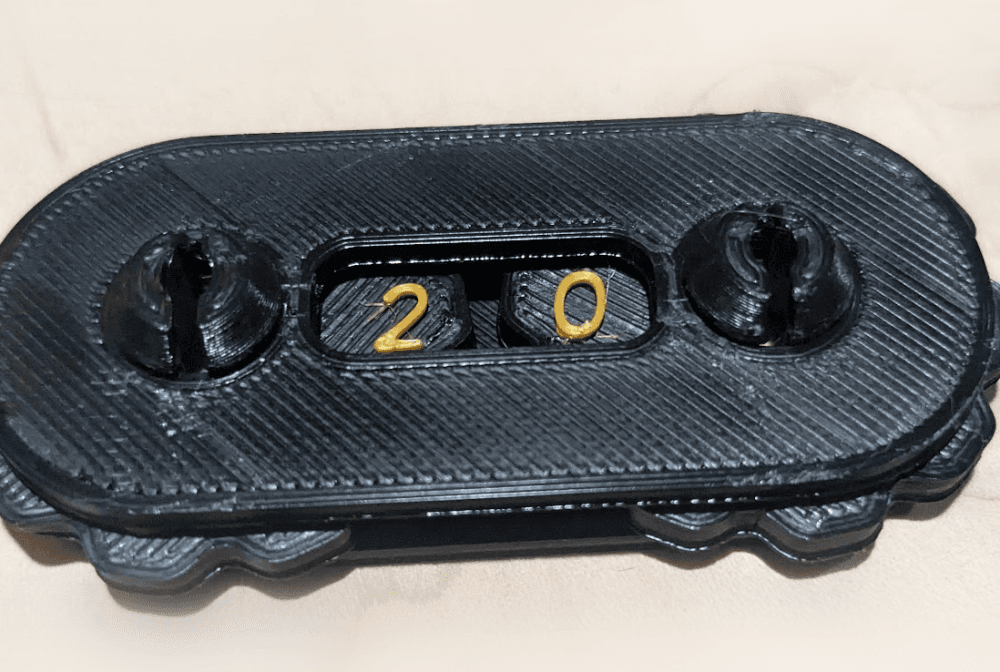 Life Counter 3d model