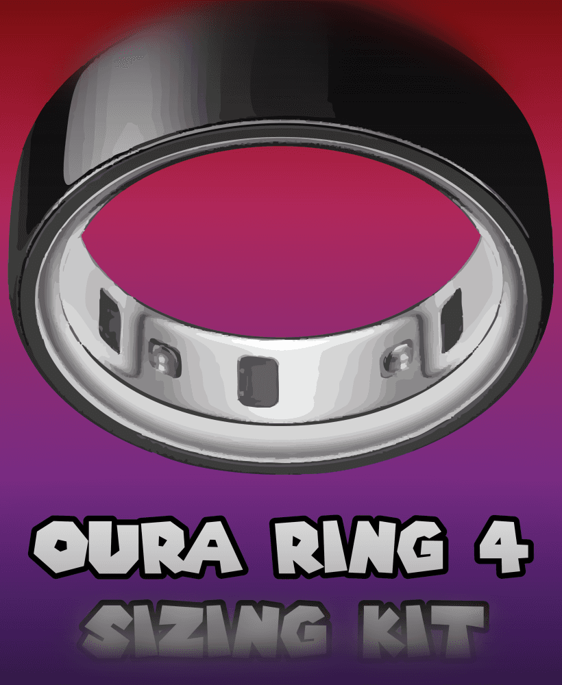 Oura Ring 4 Sizing Kit 3d model