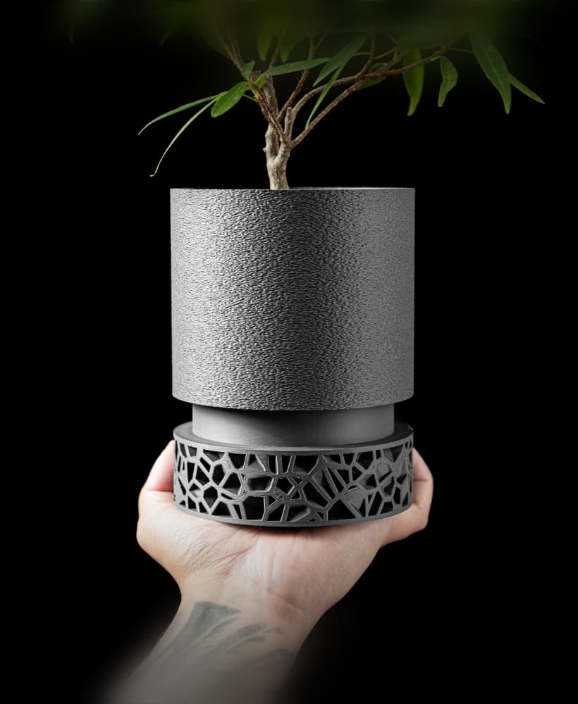 Vori Planter Pot 02 by MODERN MACHINE 3d model