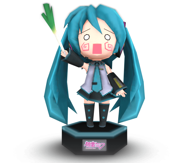 Hachune Miku Doll 3d model