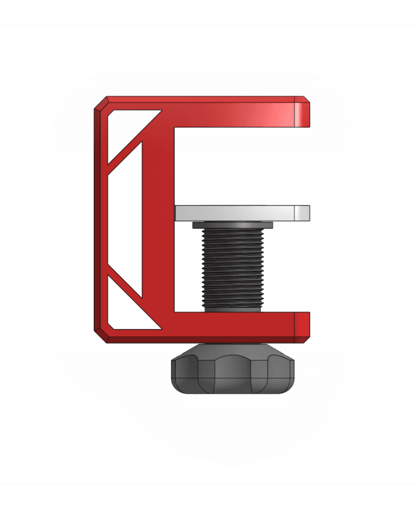 1 3/4 Inch C-Clamp – 3D-Printed Adjustable Clamp | Pro Member Access 3d model