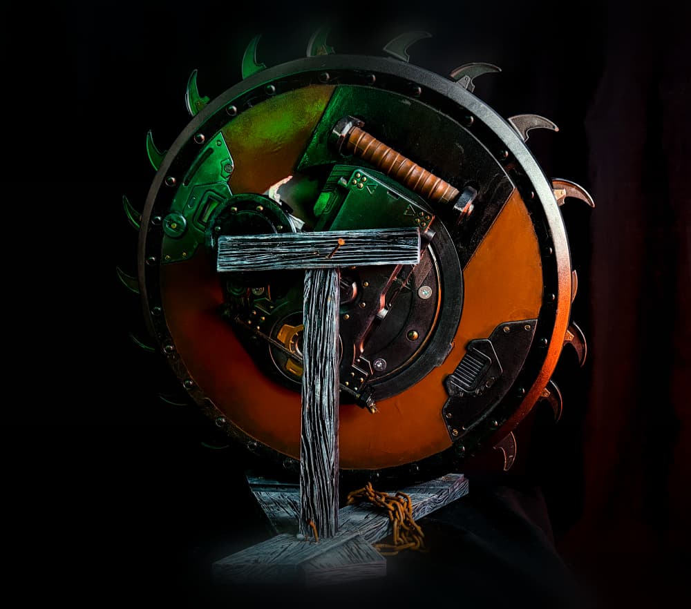 Shield Saw Stand - Doom The Dark Ages 3d model
