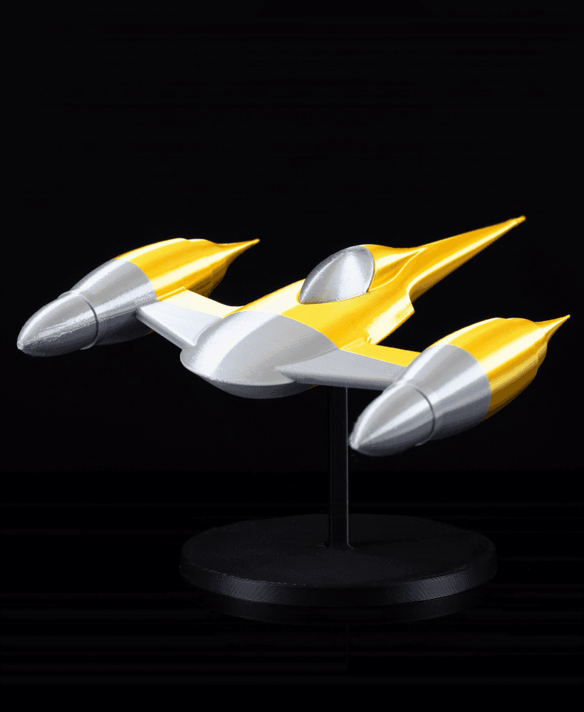 Naboo N-1 Starfighter - Tiny Turbos - Star Wars 3d model