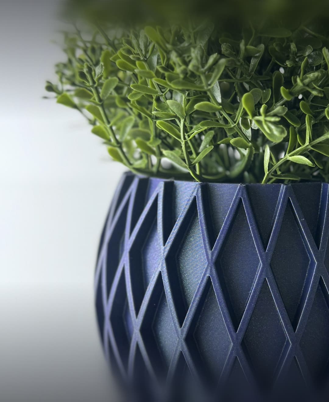 Planter Deep Rombs 3d model