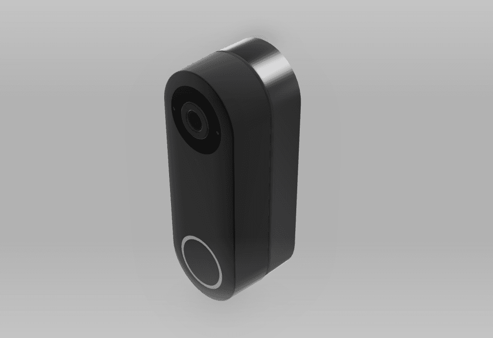Reolink Doorbell (Wired - POE) - Standoff Wall Mount | 20mm Offset 3d model