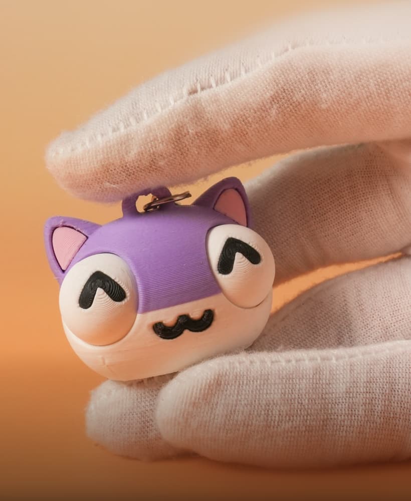 Super Small Cat Mimi Fidget 3d model