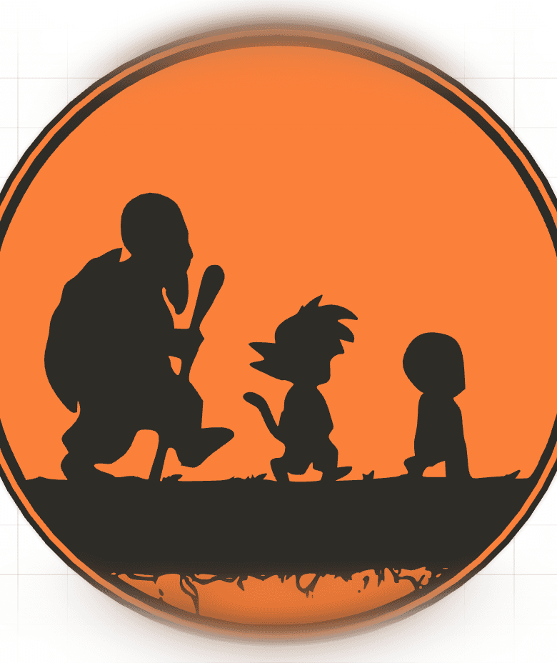 Lightbox - Dragon_Ball v1 3d model