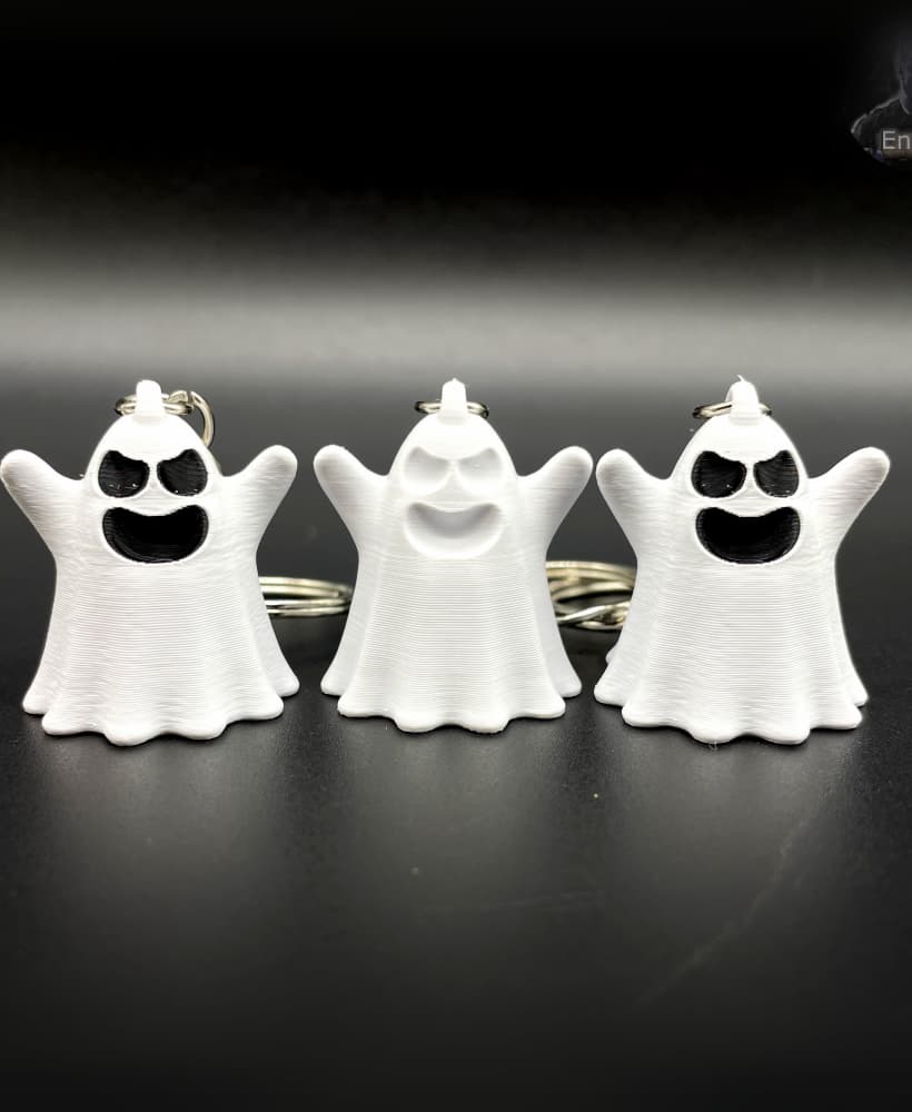 Little Ghost Keychain 3d model