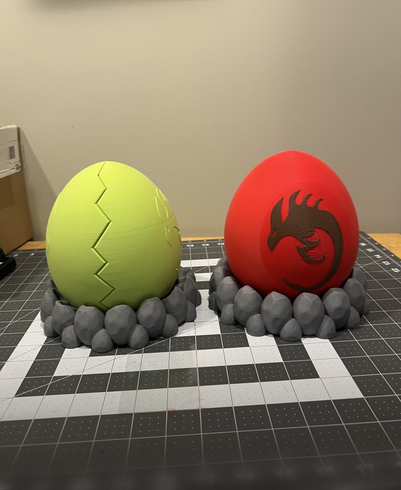 Sliver Egg MTG Deck Box 3d model