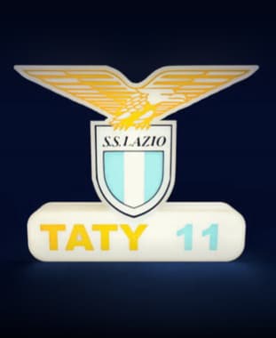 S.S. Lazio Sign – LED strip compatible 3d model