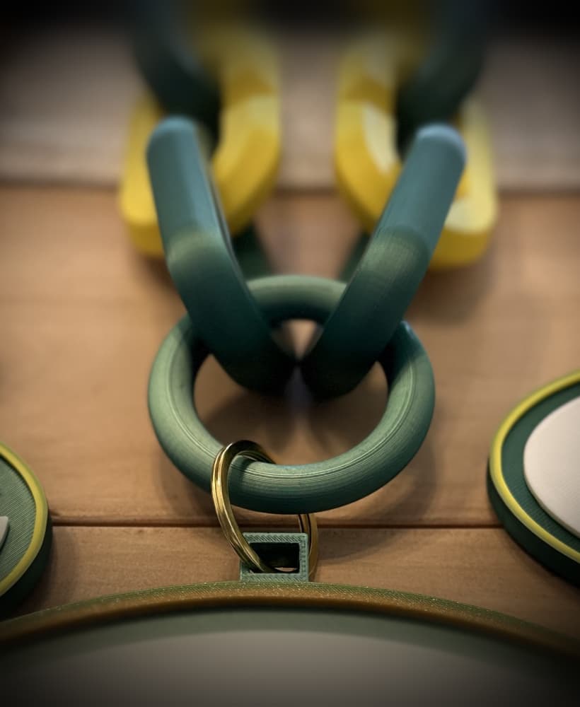 O RING Connector 60mm for Oversized Chains 3d model