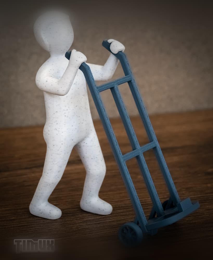 HANDCART CELLPHONE HOLDER 3d model