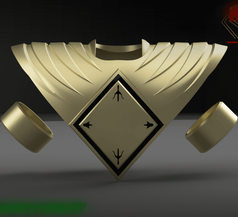 Green Ranger Classic Dragonshield 3d model