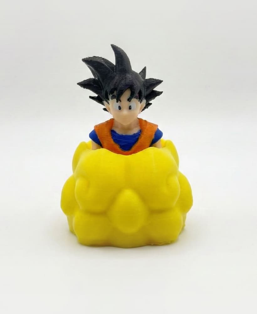 Goku Fidget Clicker Premium 3d model