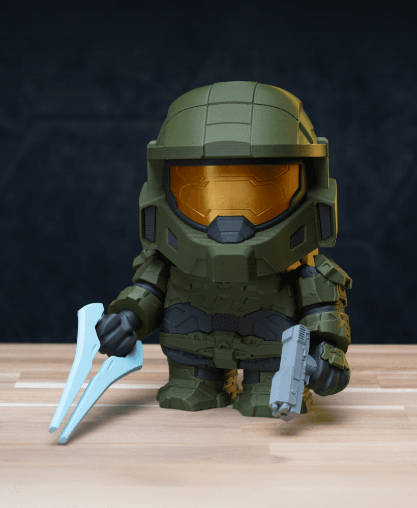 Master Chunk - Halo Master Chief Kit | No Supports, No AMS, No Glue 3d model