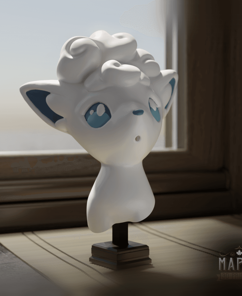 Vulpix Bust - Pokemon 3d model