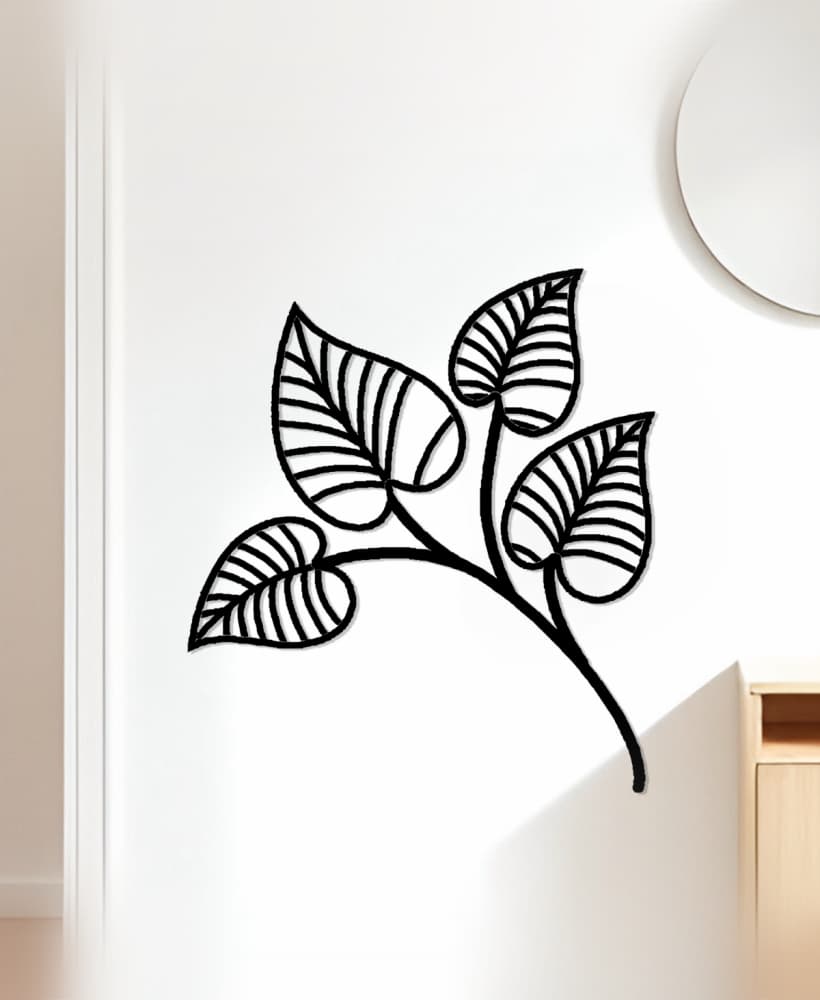 Flower Wall Art, Wall Decor, Home Decor 3d model