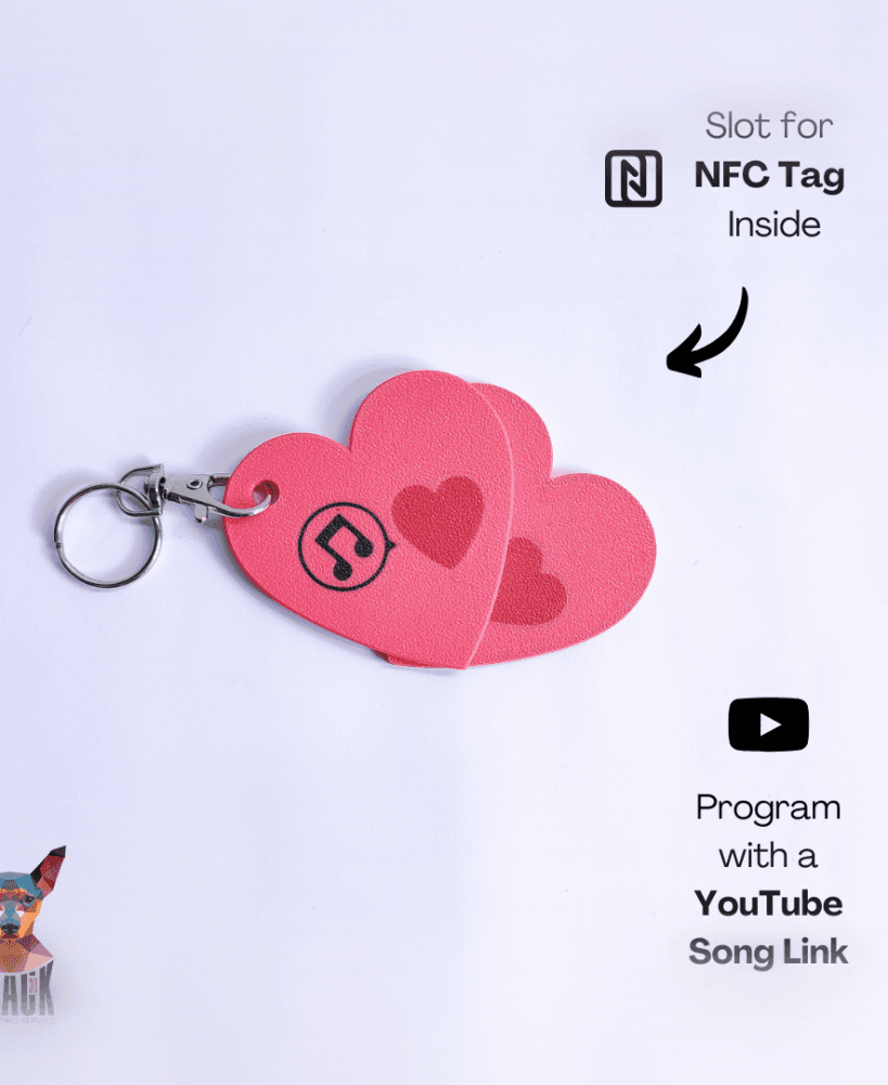Heart with NFC Tag! 3d model
