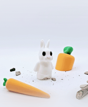 Flexi Rabbit 3d model