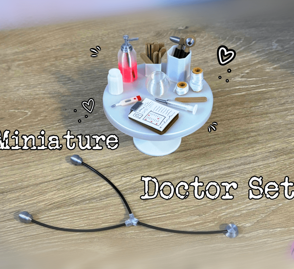 Miniature Doctor Set 3d model
