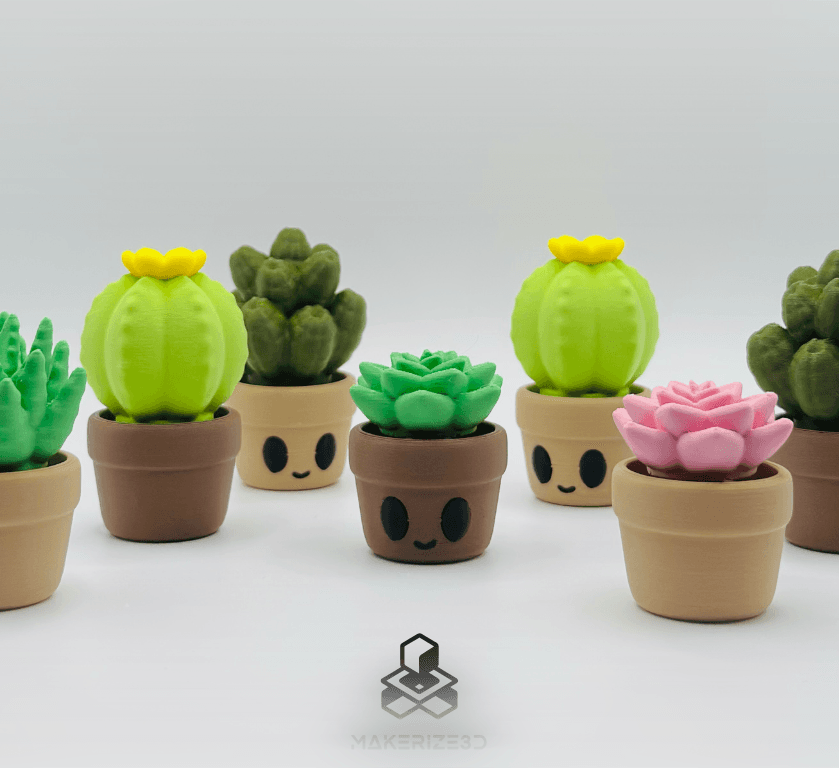 Succulent Clickers 3d model