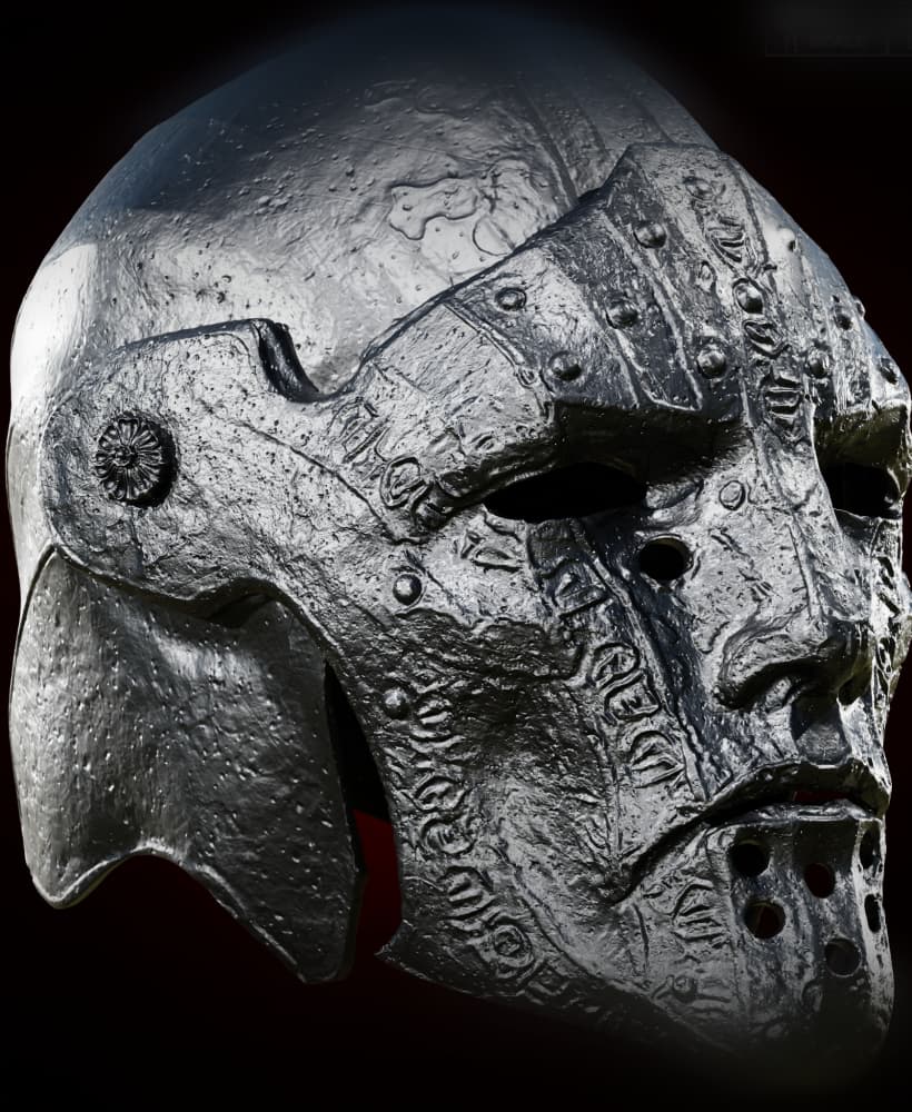 SOLOMON HELMET COSPLAY – Mortal Shell II Fan Art 3d model
