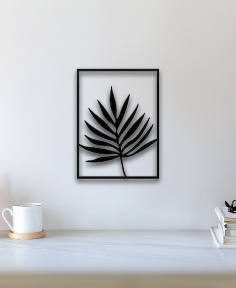 Leaf Wall Art 3d model