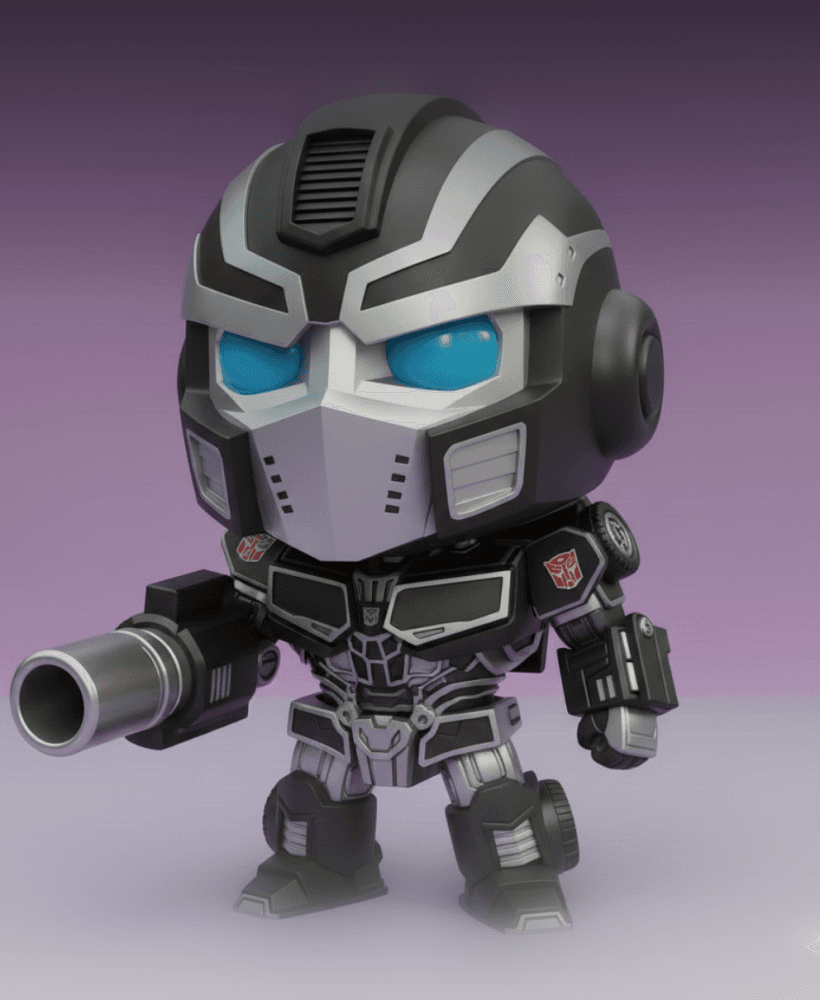 IRONHIDE KAWAII CHIBI COLLECTIBLE 3D FIGURE 3d model