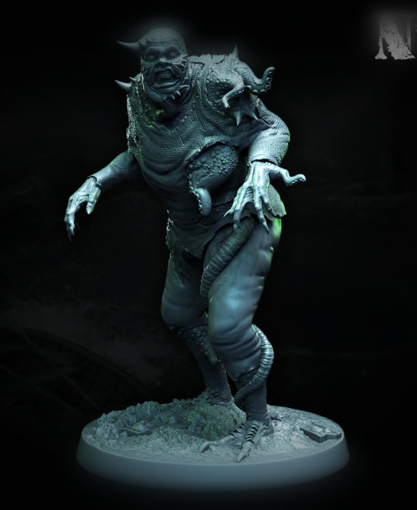 Deep One - Hybrid 02 3d model