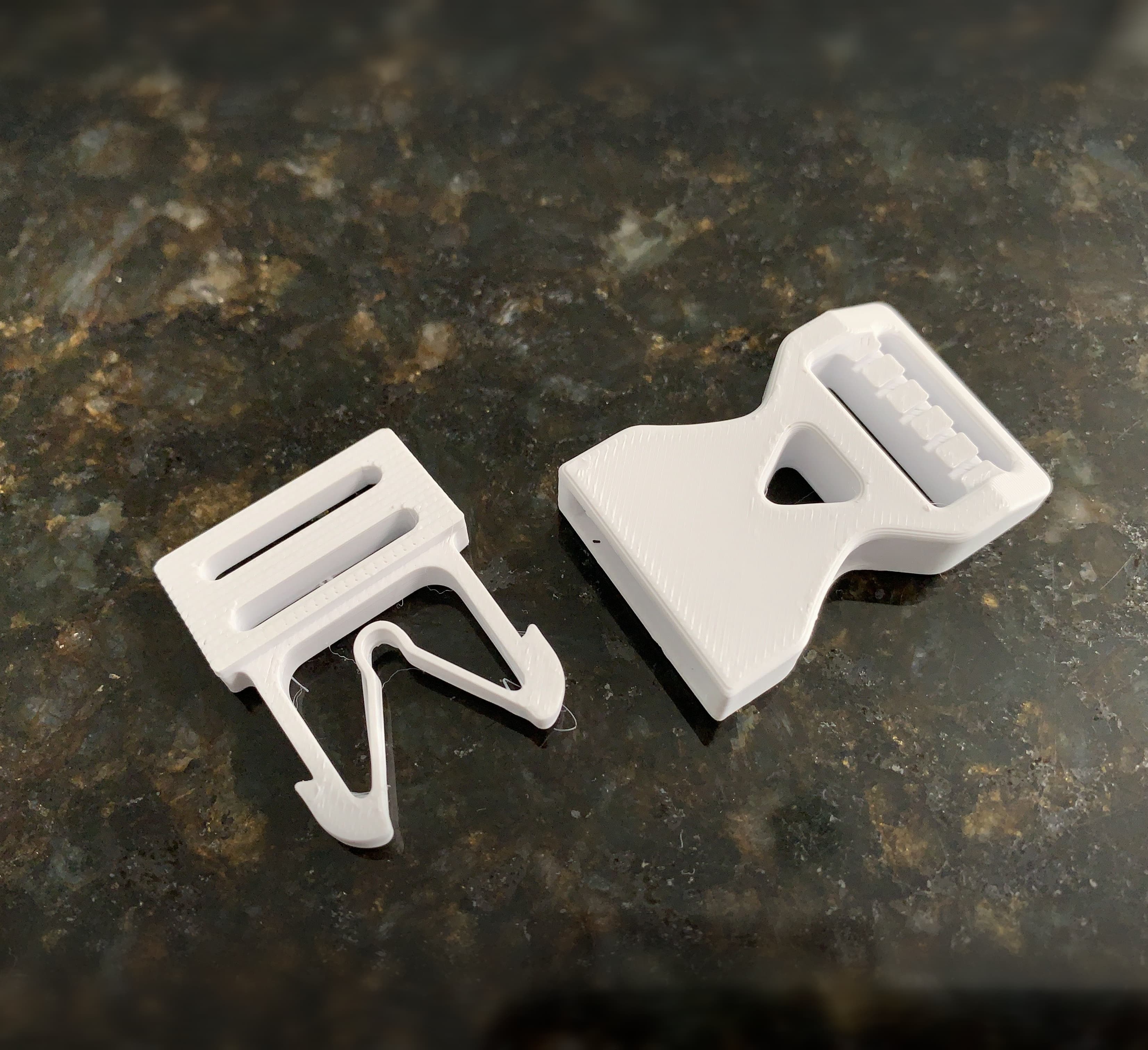 Simple Buckle Clip 3d model