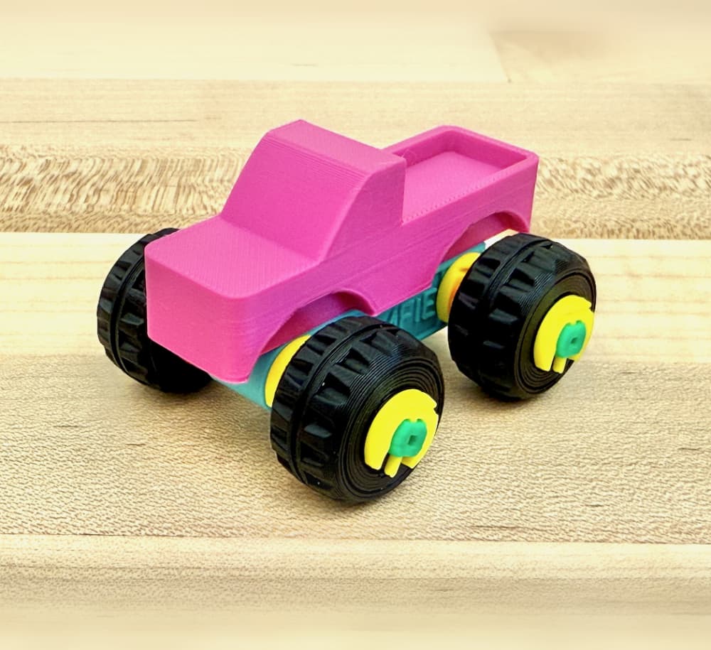 STEMFIE Vehicle Variation - Pickup Truck 3d model