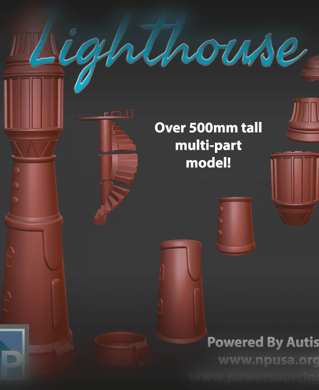Lighthouse 3d model