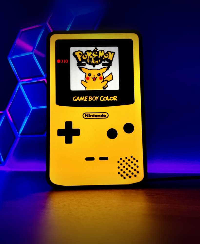 FREE Pika GB Color Light Box 3d model