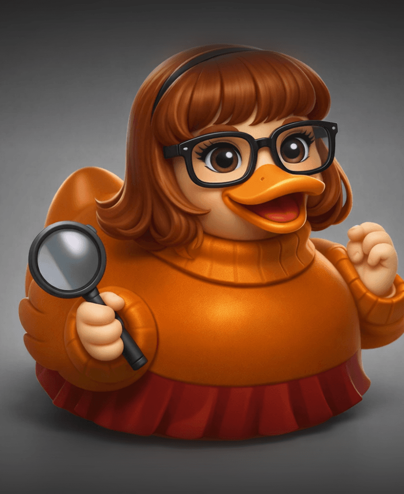Curious Investigator Duck – Collectible Duck 3d model