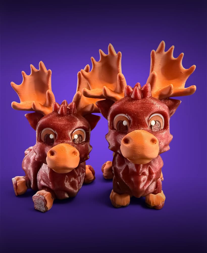Rebel Buddy Moose 3d model