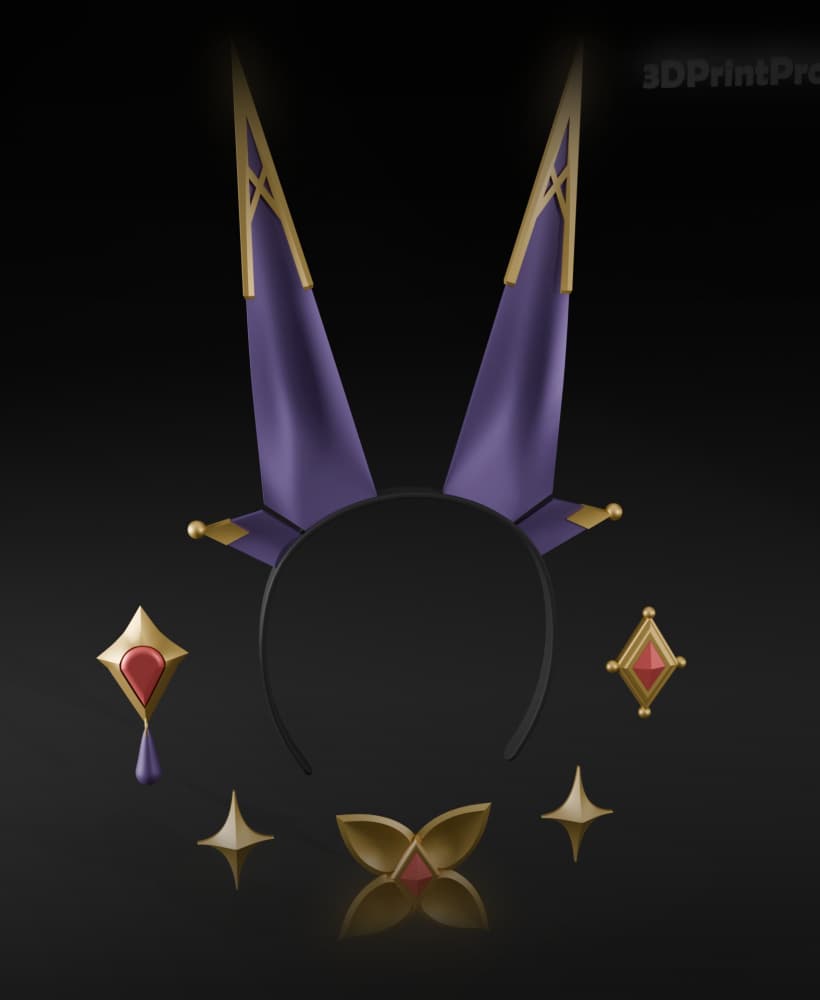 Solo Leveling ARISE Lee Bora accessories 3d model
