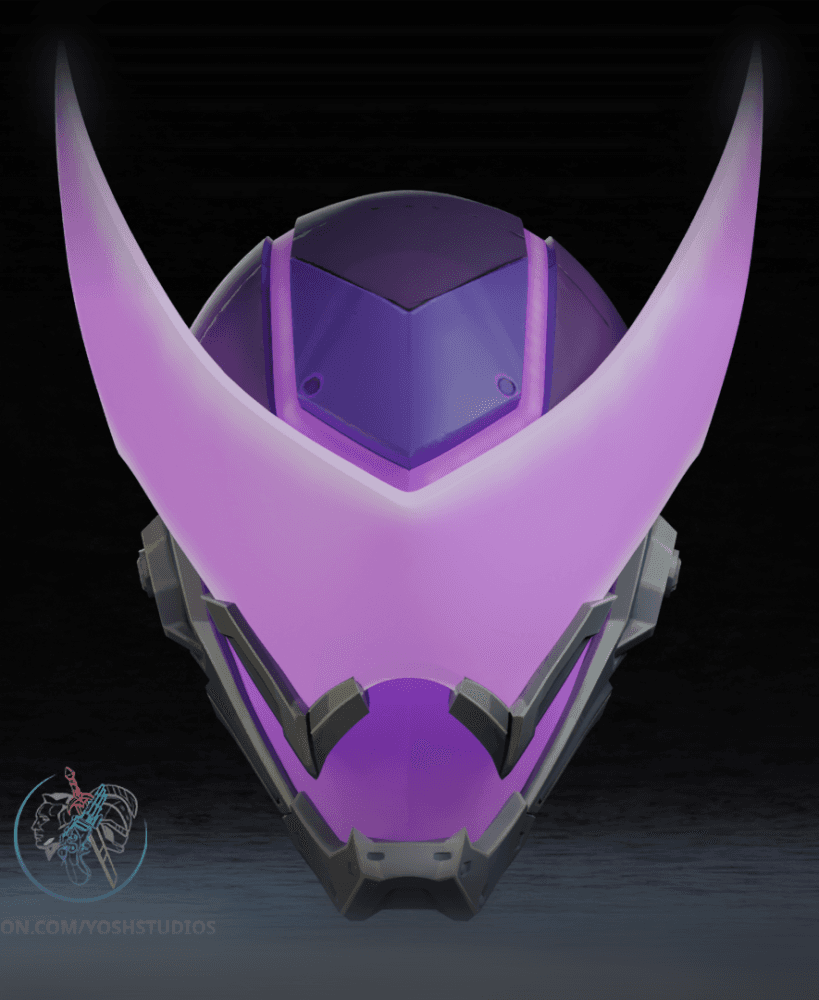 Hawkeye Rivals Helmet 3D Printer File STL 3d model