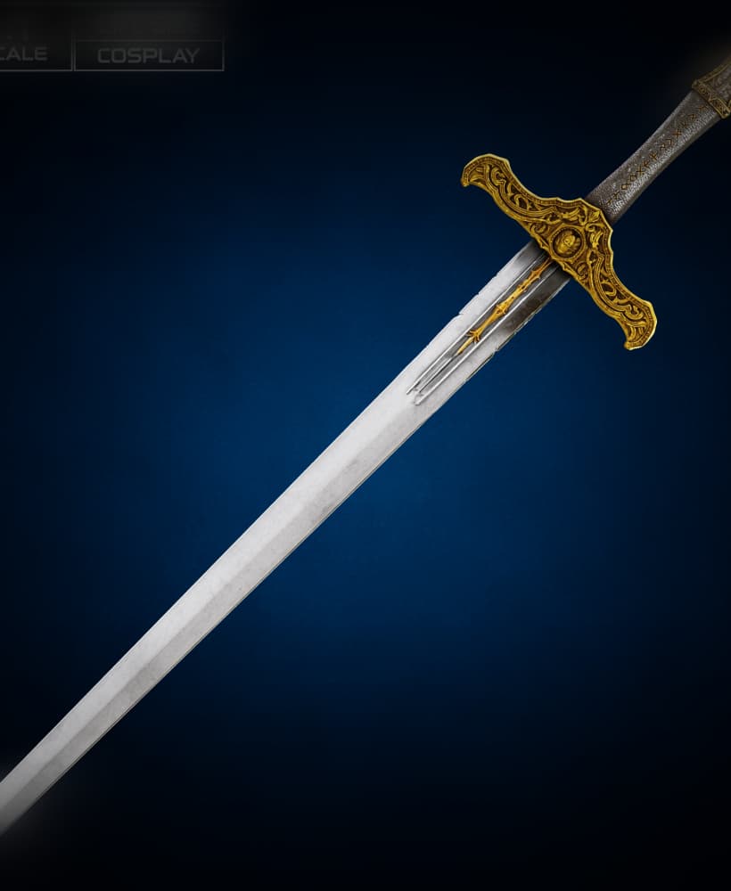 ASTORA STRAIGHT SWORD - SWORD OSCAR OF ASTORA ELITE KNIGHT - DARK SOULS FAN ART 3d model